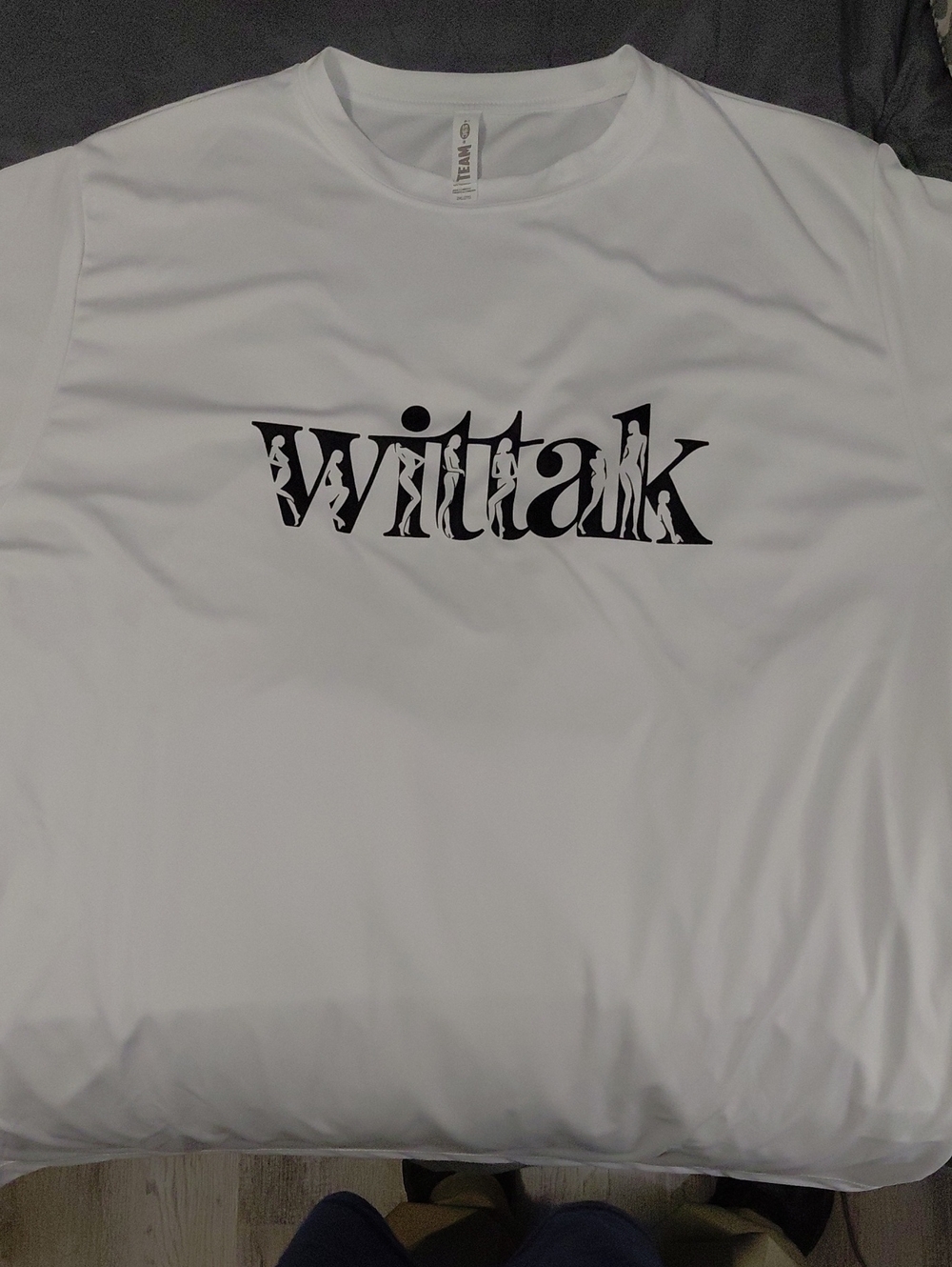 WittaK White Graphic Tee